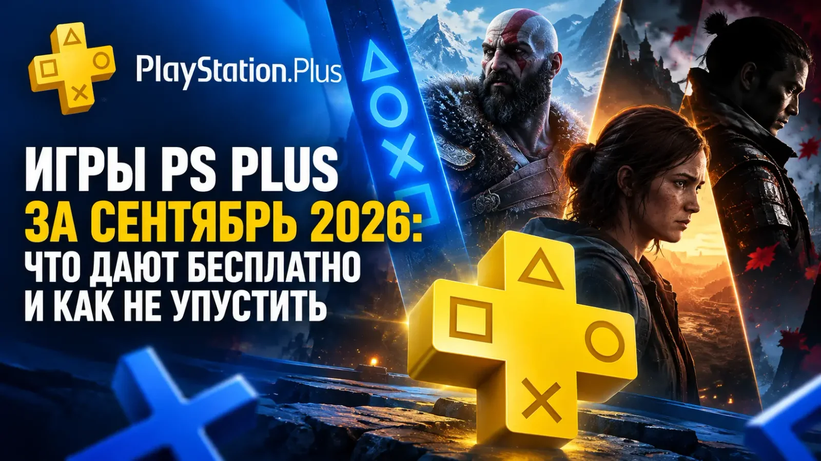 Игры PS Plus за сентябрь 2026: что дают бесплатно и как не упустить