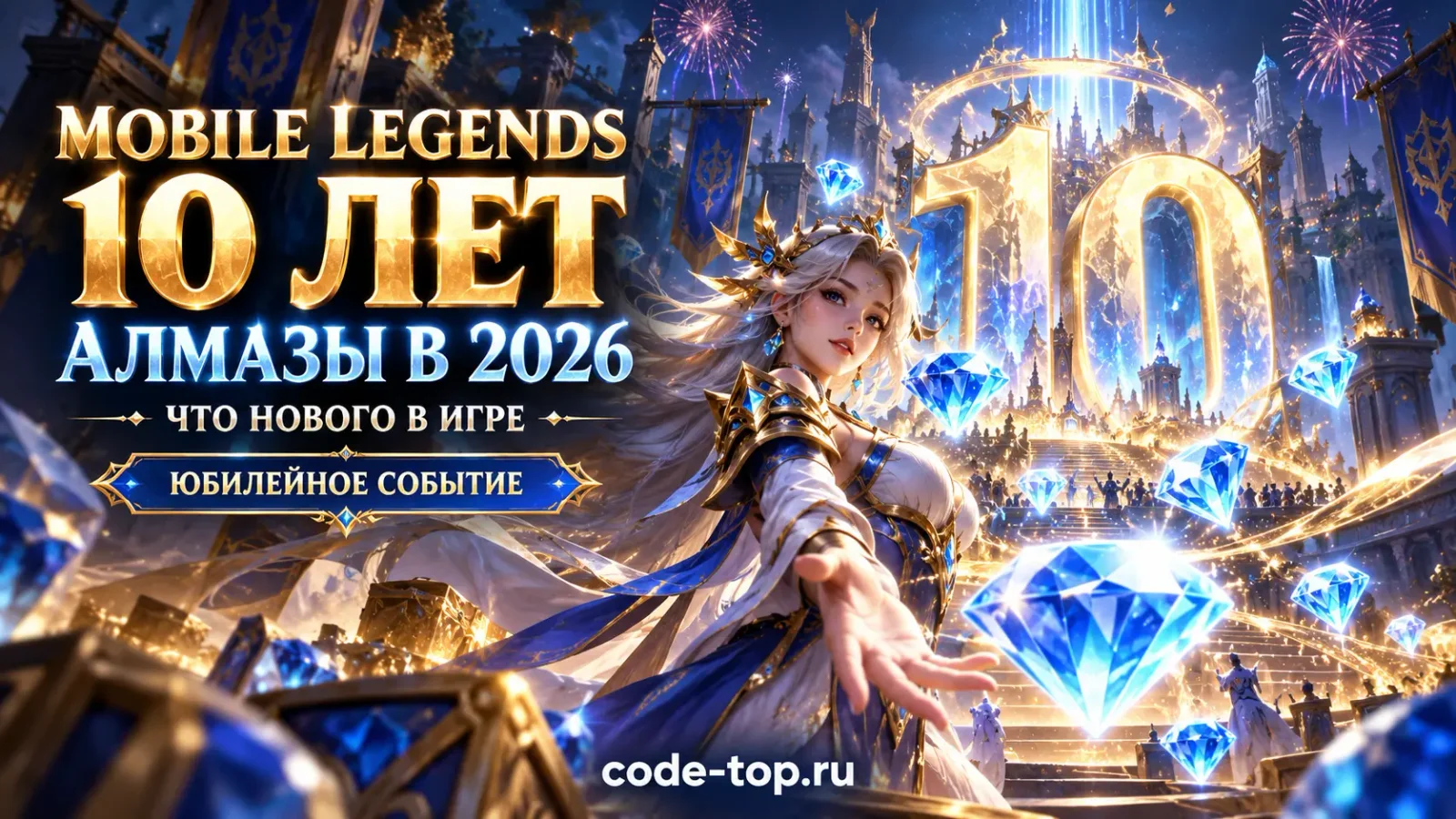 Mobile Legends 10 лет: что происходит в игре и как купить алмазы в 2026
