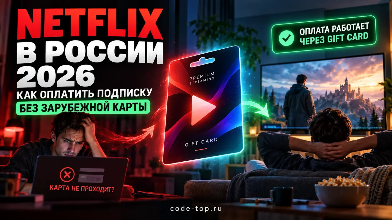 Netflix в России в 2026 году: как оплатить подписку без зарубежной карты