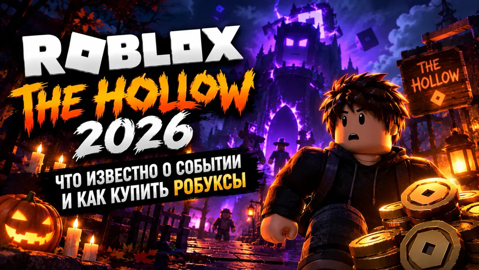 Roblox The Hollow 2026: что известно о событии и как купить робуксы