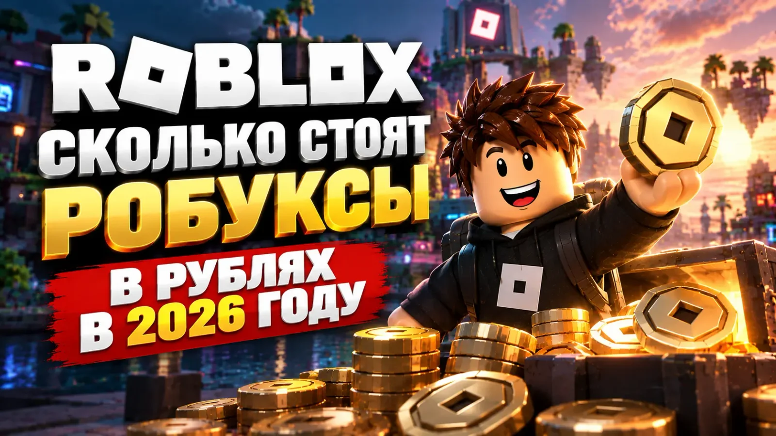 Сколько стоят робуксы в рублях в 2026 году