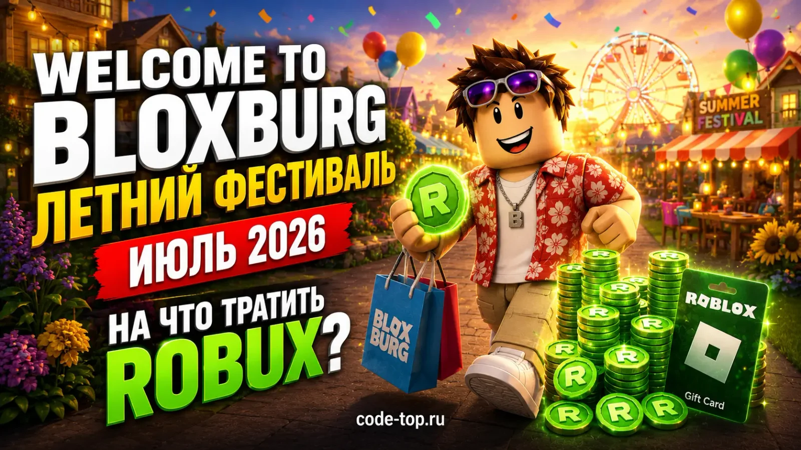 Обложка: Летнее обновление Bloxburg