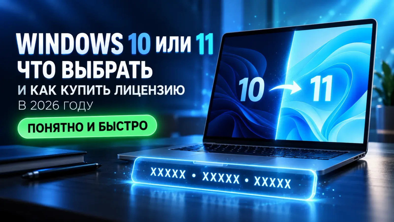 Windows 10 или 11 в 2026 году: что выбрать и как купить лицензию