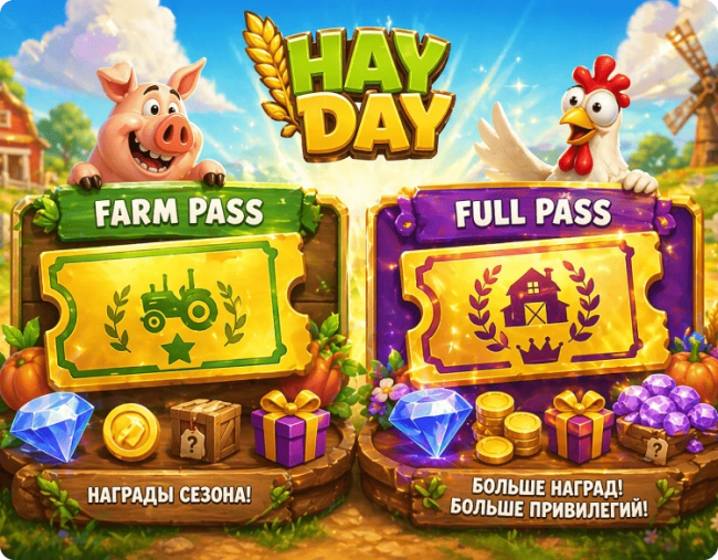 Hay Day - Пропуск