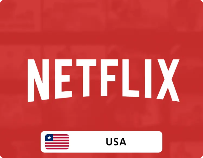 Netflix USA — подарочная карта США USD Netflix USA — подарочная карта США USD
