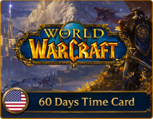 World of Warcraft 60 Days Time Card - США