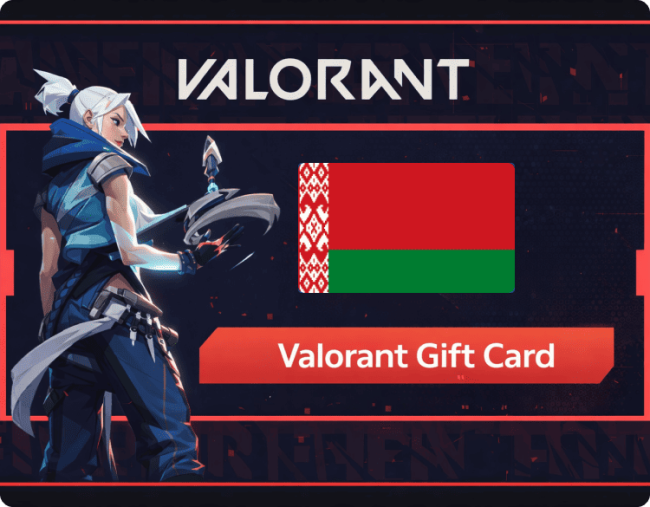 Valorant Gift Card - Беларусь
