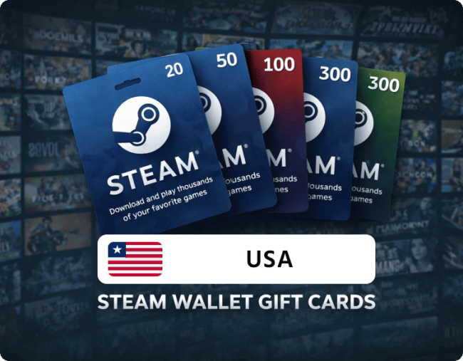 Steam Gift Cards - США