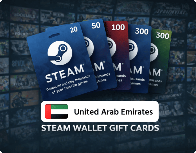 Steam Gift Cards - ОАЭ