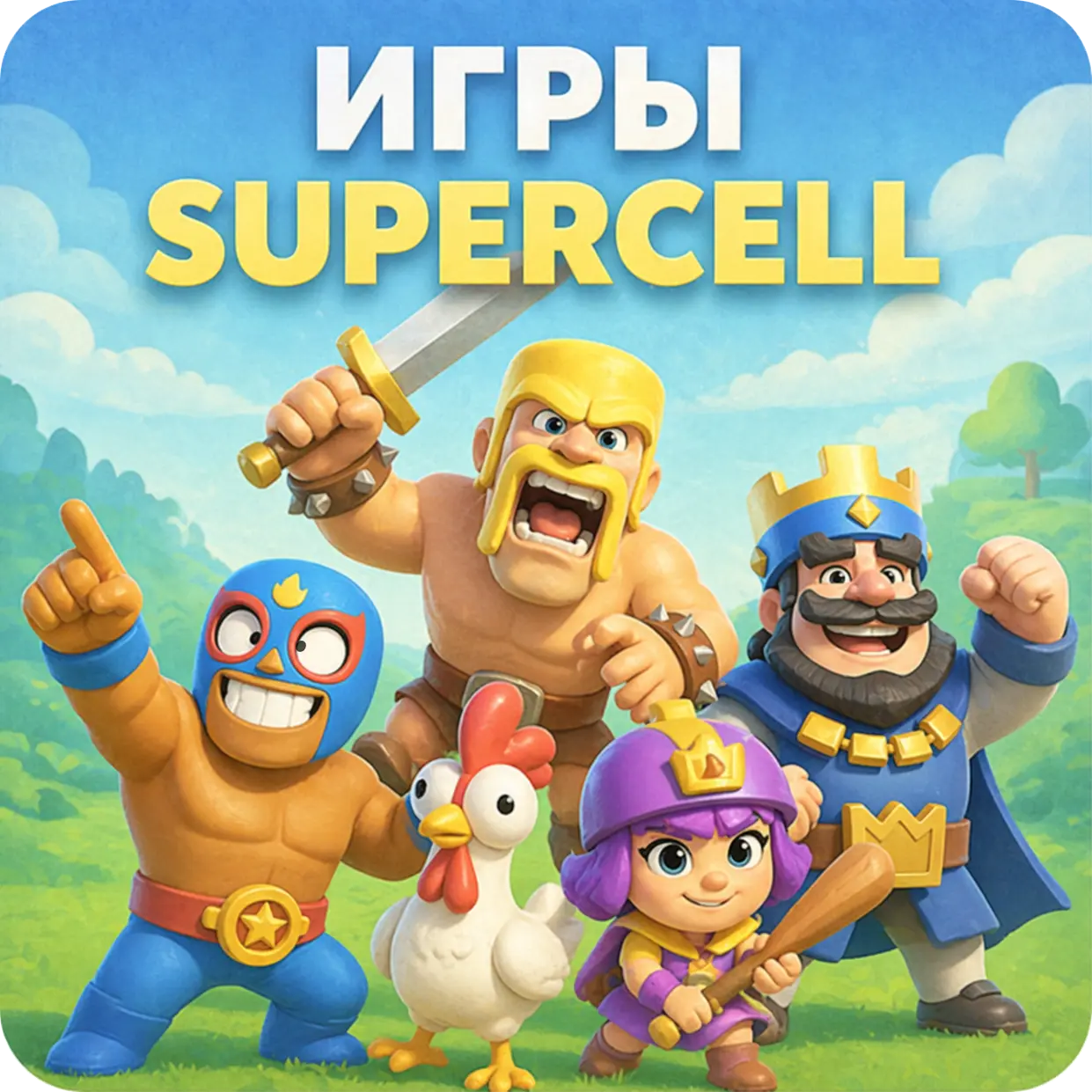 Supercell игры