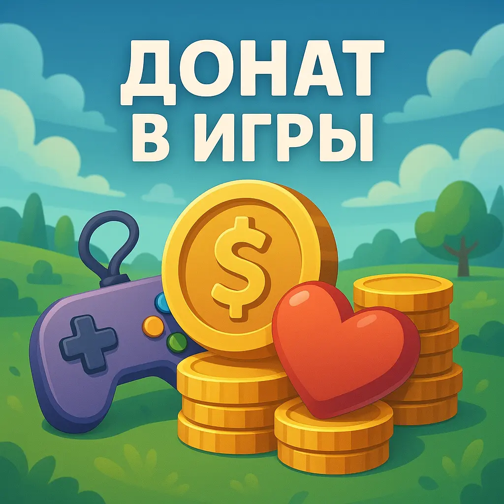 Донат в игры